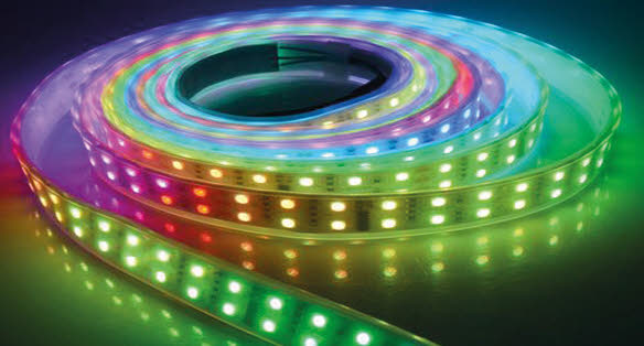 Schneider 24 Volt RGB LED Streifen 28,8 W /Meter, IP20